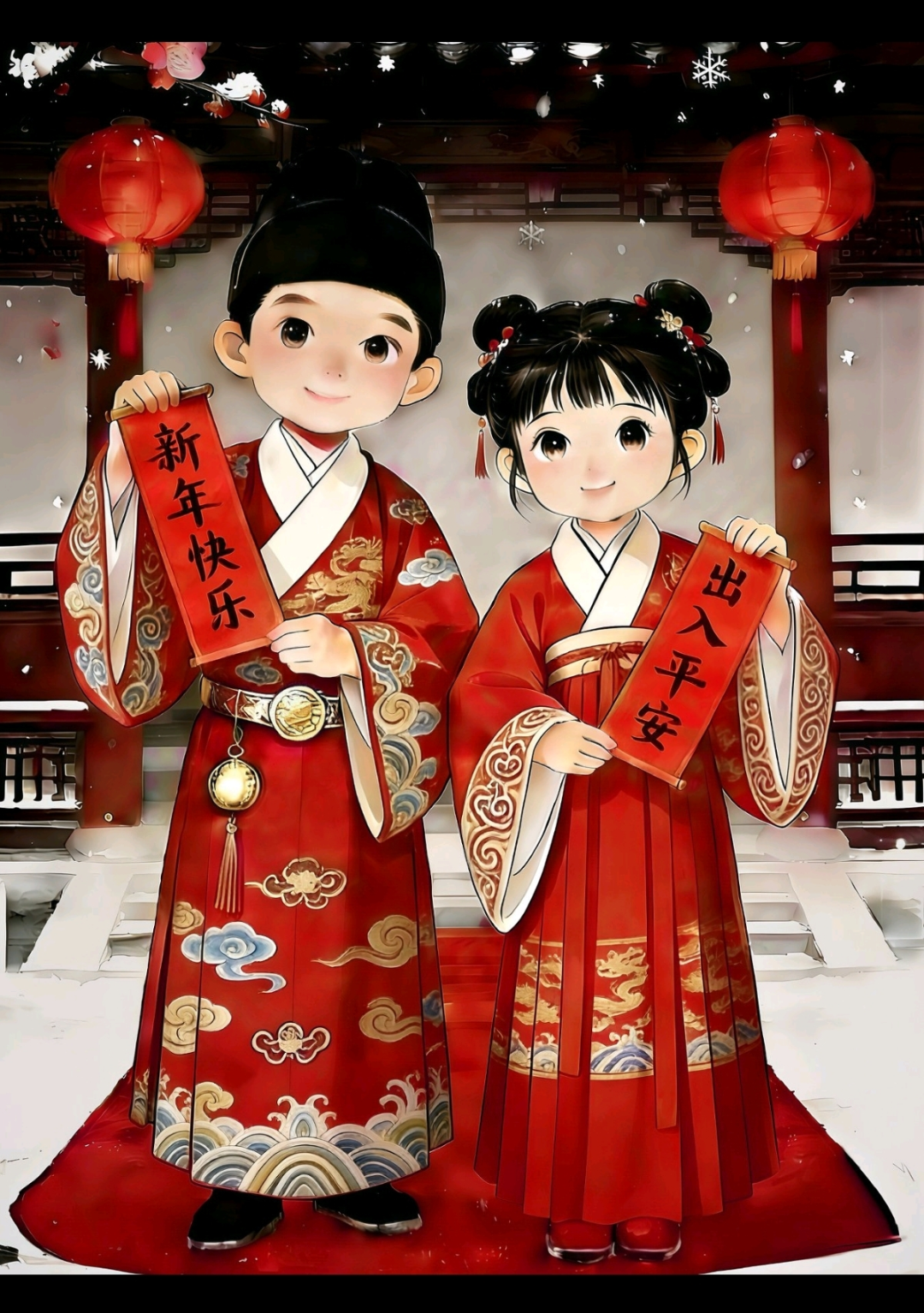 汉服娃娃